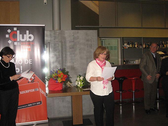 Entrega de premios de narrativa y poesía 2011 del Club del Suscriptor 