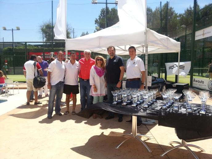 Un torneo de pádel muy reñido